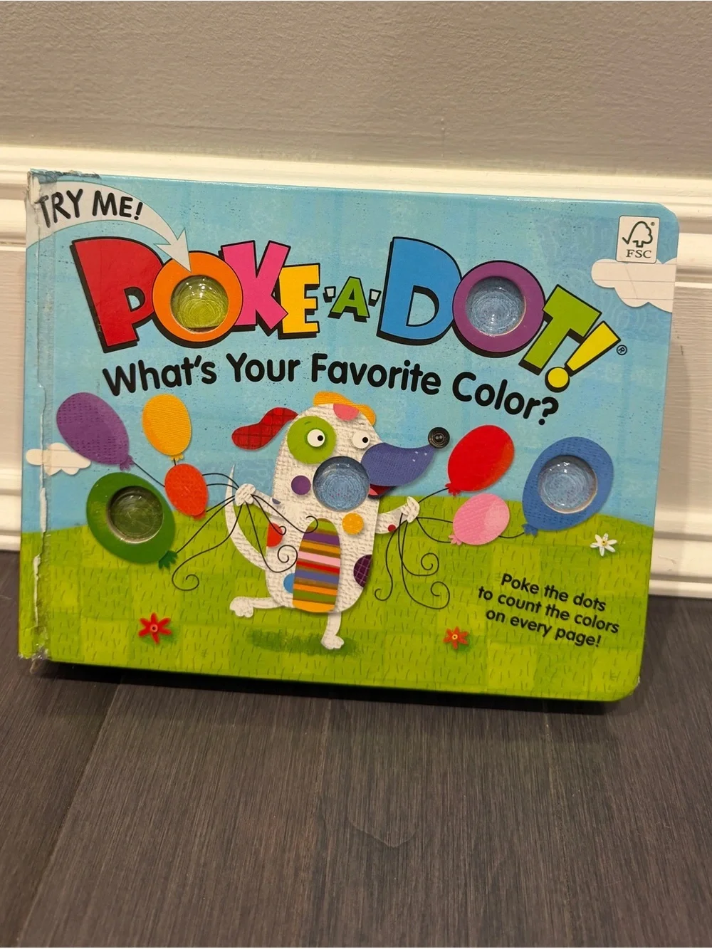 Poke-A-Dot! What's Your Favorite Color? - Interactive Kids Popping Board Book